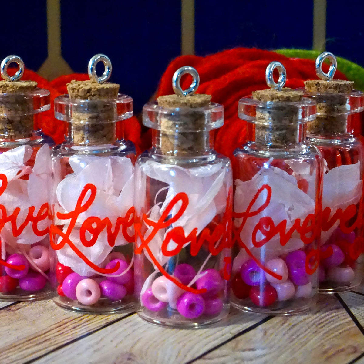 Lovely Message on a Bottle Necklace