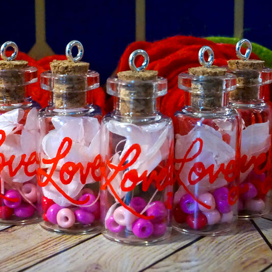 Lovely Message on a Bottle Necklace