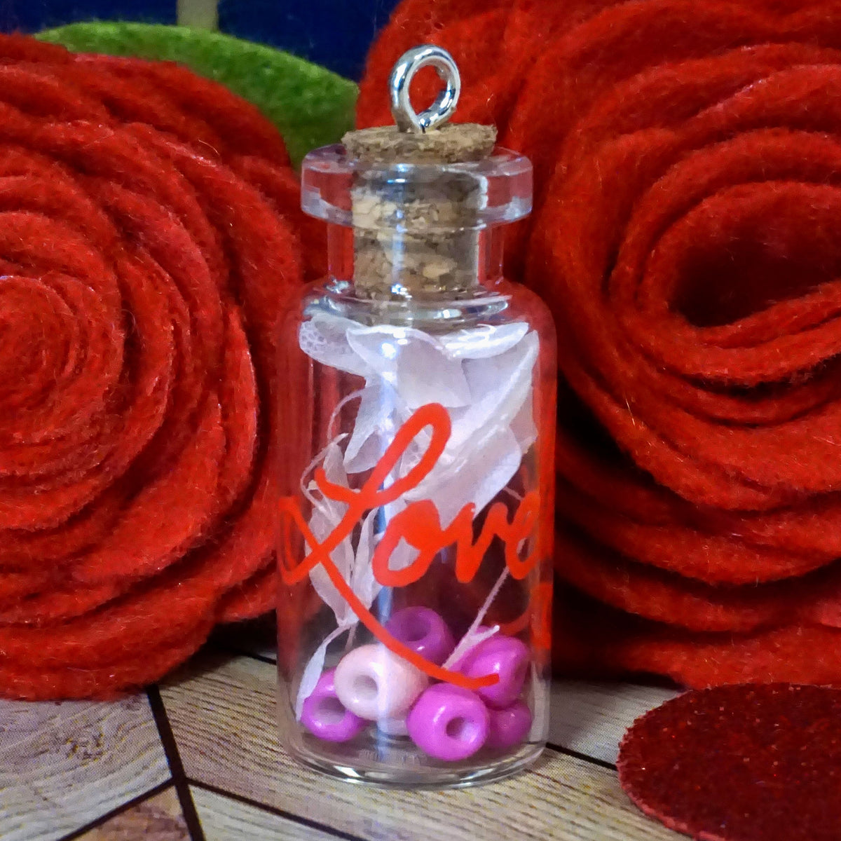 Lovely Message on a Bottle Necklace